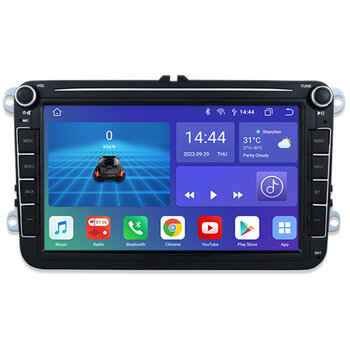 VOLKSWAGEN SKODA SEAT UNIVERSALI 2003-13 Android мультимедиа Экран 8 дюймов Экран Авторадио GPS/WIFI/Bluetooth цена и информация | Автомагнитолы, мультимедиа | 220.lv