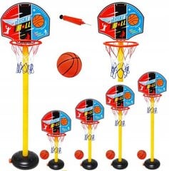 Basketbola komplekts 140 cm cena un informācija | Attīstošās rotaļlietas | 220.lv