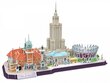 3D puzle Varšava 126 gab цена и информация | Puzles, 3D puzles | 220.lv