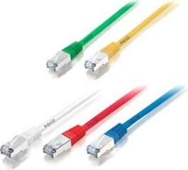 Кабель Equip RJ45 S/FTP Cat6A, SSTP 605610, 1 м цена и информация | Кабели и провода | 220.lv