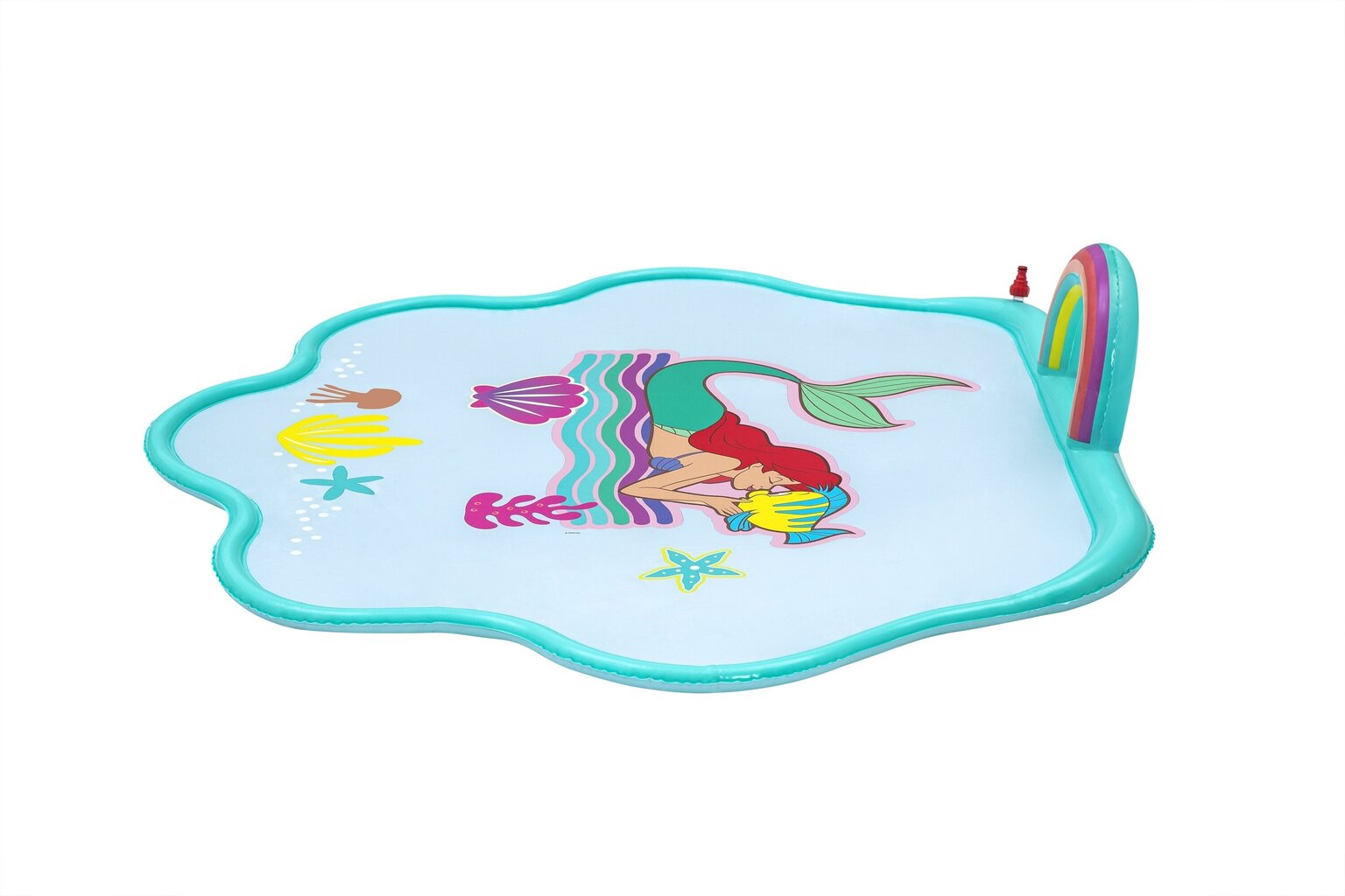 Bērnu baseins Bestway Little Mermaid 163cm x 145cm cena un informācija | Piepūšamās rotaļlietas un pludmales preces | 220.lv