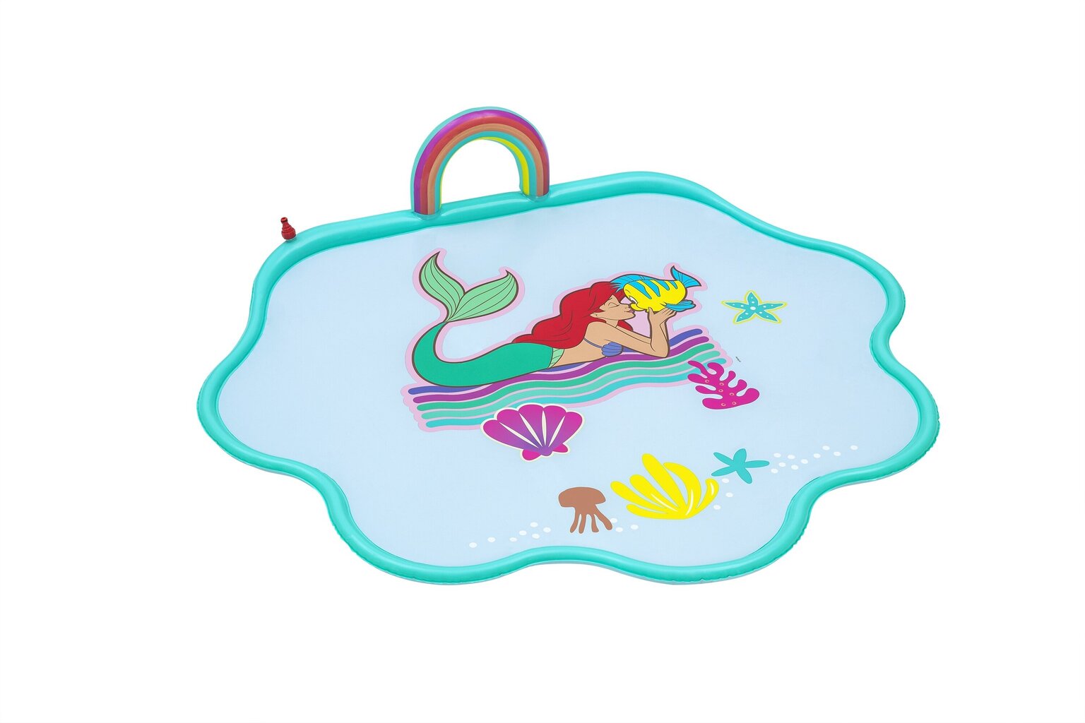 Bērnu baseins Bestway Little Mermaid 163cm x 145cm cena un informācija | Piepūšamās rotaļlietas un pludmales preces | 220.lv