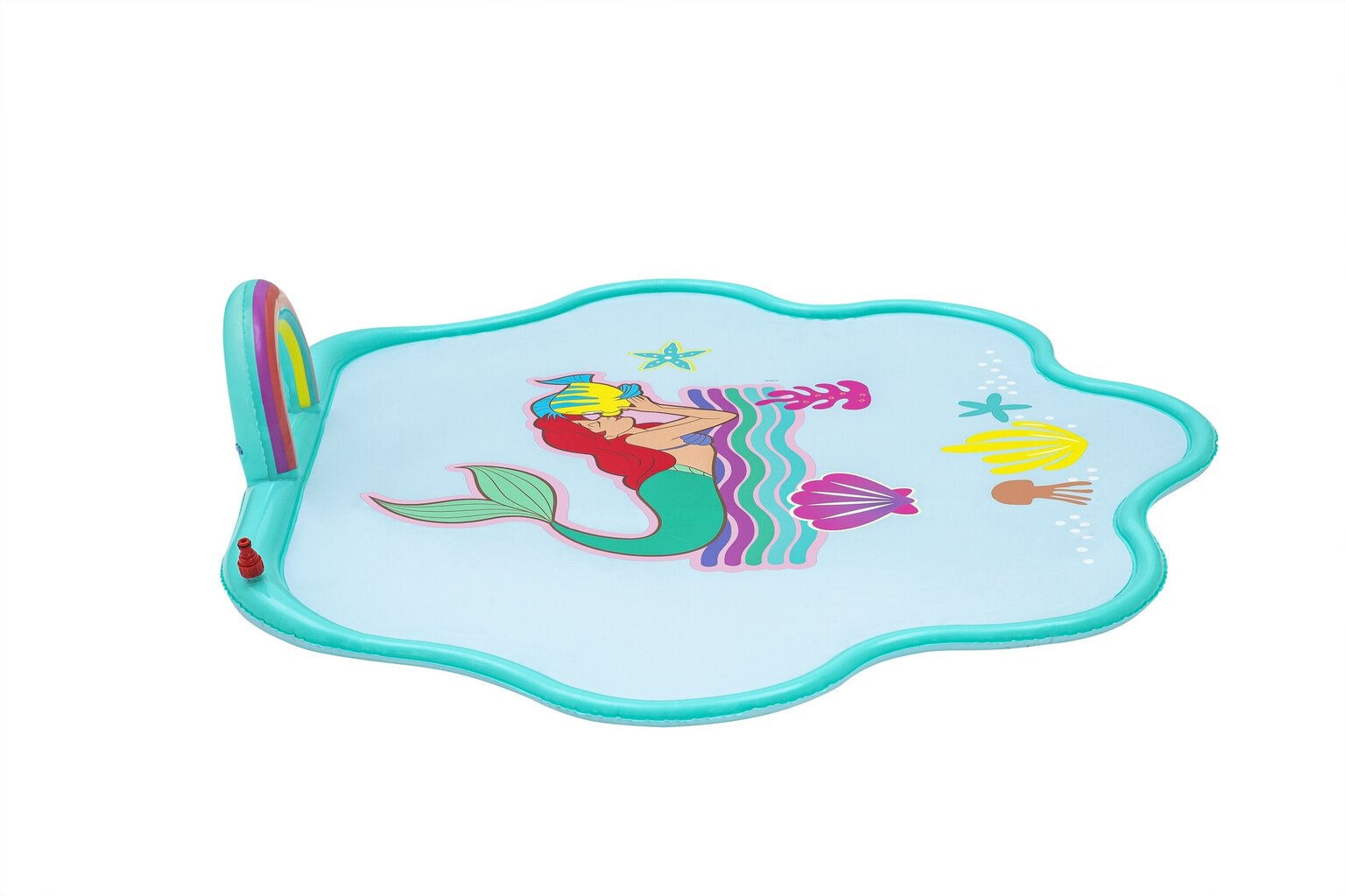 Bērnu baseins Bestway Little Mermaid 163cm x 145cm cena un informācija | Piepūšamās rotaļlietas un pludmales preces | 220.lv