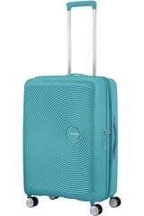 American Tourister rokas bagāža Soundbox Spinner Turquise Tonic 55 cm, cena un informācija | Koferi, ceļojumu somas | 220.lv