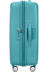 American Tourister большой чемодан Soundbox Spinner Expandable 77см,  Turquise Tonic L цена и информация | Чемоданы, дорожные сумки  | 220.lv