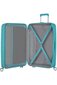 American Tourister lielais ceļojumu koferis Soundbox Spinner Expandable 77 cm, Turquise Tonic L cena un informācija | Koferi, ceļojumu somas | 220.lv