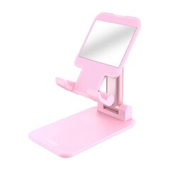 Orico MPHJ-PK-BP phone stand with mirror (pink) cena un informācija | Auto turētāji | 220.lv