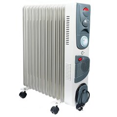 Elektriskais eļļas radiators Carruzzo Turbo Q20G1 cena un informācija | Sildītāji | 220.lv