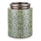 Keramikas puķu pods 16,5x21(A) cm, zaļš/zeltaini cena un informācija | Puķu podi | 220.lv