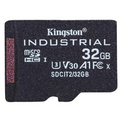 Kingston Industrial 32 GB Class 10/UHS-I (U3) V30 microSDHC цена и информация | Карты памяти для мобильных телефонов | 220.lv