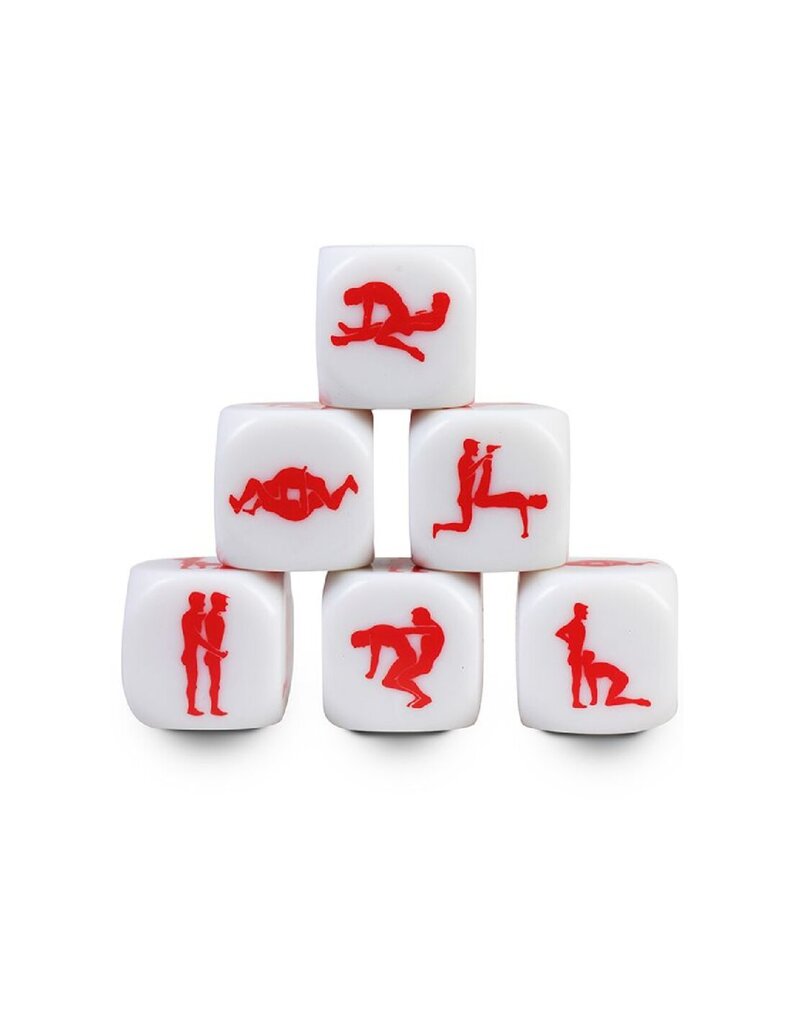 SECRETPLAY DICE KAMASUTRA GAY 25MM цена | virs18.220.lv