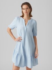 Vero Moda sieviešu kleita 10279682*01, gaiši zils/skyw 5715366839328 cena un informācija | Kleitas | 220.lv