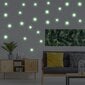 Glow in the Dark Stars Vinila sienas uzlīmes - 850 gab. цена и информация | Dekoratīvās uzlīmes | 220.lv