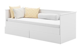Кровать ADRK Furniture Hela II, белая цена и информация | Кровати | 220.lv