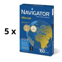 Papīrs Navigator Universal, A3, 80 g/m2, 500 lapu pakete 5 gab. cena un informācija | Burtnīcas un papīra preces | 220.lv