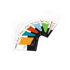 Цветная бумага изображение Colorction, A4, 80 GSM, 50 листьев, Бермудские острова / Azure Bluе, 4 шт. цена и информация | Тетради и бумажные товары | 220.lv