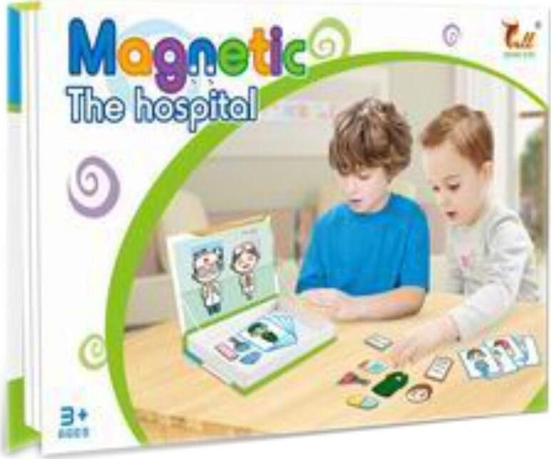 Magnētiskā puzle - Slimnīca cena un informācija | Attīstošās rotaļlietas | 220.lv