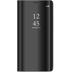 Mocco Clear View Cover Case Grāmatveida Maks Telefonam Xiaomi Redmi Note 8 Melns cena un informācija | Telefonu vāciņi, maciņi | 220.lv