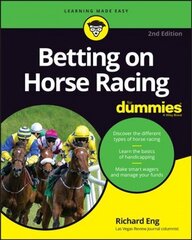 Betting on Horse Racing For Dummies, 2nd Edition цена и информация | Книги о питании и здоровом образе жизни | 220.lv