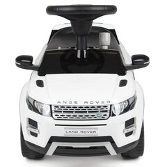 Bērnu stumjamā mašīna ar mūziku Range Rover Evoque, balta цена и информация | Игрушки для малышей | 220.lv