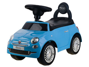 Автомобиль-каталка с лицензией Fiat 500, синий цена и информация | Игрушки для малышей | 220.lv