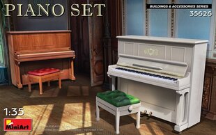 Līmējošais modelis MiniArt 35626 Piano Set 1/35 cena un informācija | Līmējamie modeļi | 220.lv