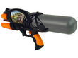 Rotaļu ūdens pistole ar dinozauriem LeanToys, melna cena un informācija | Ūdens, smilšu un pludmales rotaļlietas | 220.lv