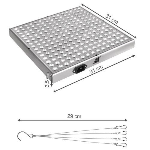 LED Lampa augu augšanai cena un informācija | Diedzēšanas trauki, augu lampas | 220.lv