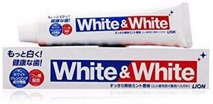 Зубная паста отбеливающего действия Lion White&White 150г цена и информация | LION Духи, косметика | 220.lv
