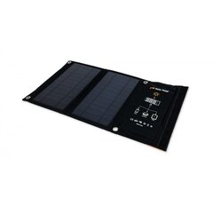 Портативное солнечное зарядное устройство VP TRAVEL SOLAR 21W USB с 2 разъемами USB, путешествия-туризм цена и информация | Зарядные устройства Power bank | 220.lv