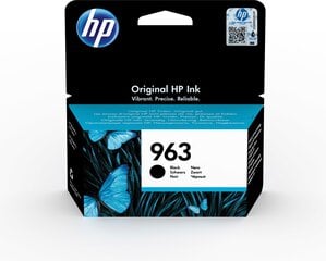 Tinte HP melnā krāsā HP 963, HP9633JA26AE, 1000 lpp. cena un informācija | Tintes kārtridži | 220.lv