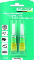 STANGER Superglue 2 x 3 g, 12 gab. cena un informācija | Kancelejas preces | 220.lv