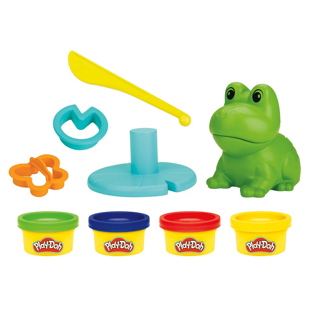 PLAY-DOH Sākuma komplekts "Frog N Colors" cena un informācija | Attīstošās rotaļlietas | 220.lv