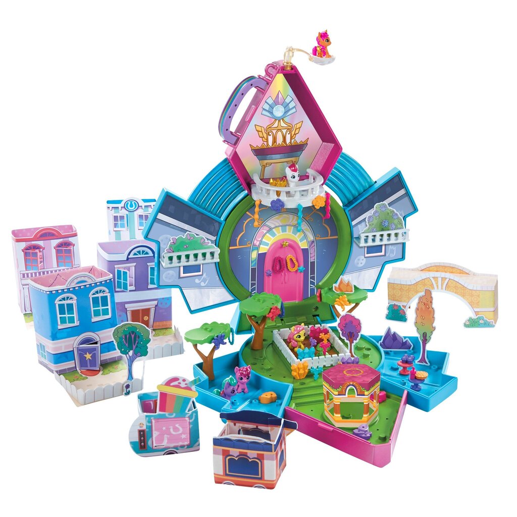 MY LITTLE PONY Mini World Magic Komplekts "Epic Mini Crystal Brighthouse" cena un informācija | Rotaļlietas meitenēm | 220.lv