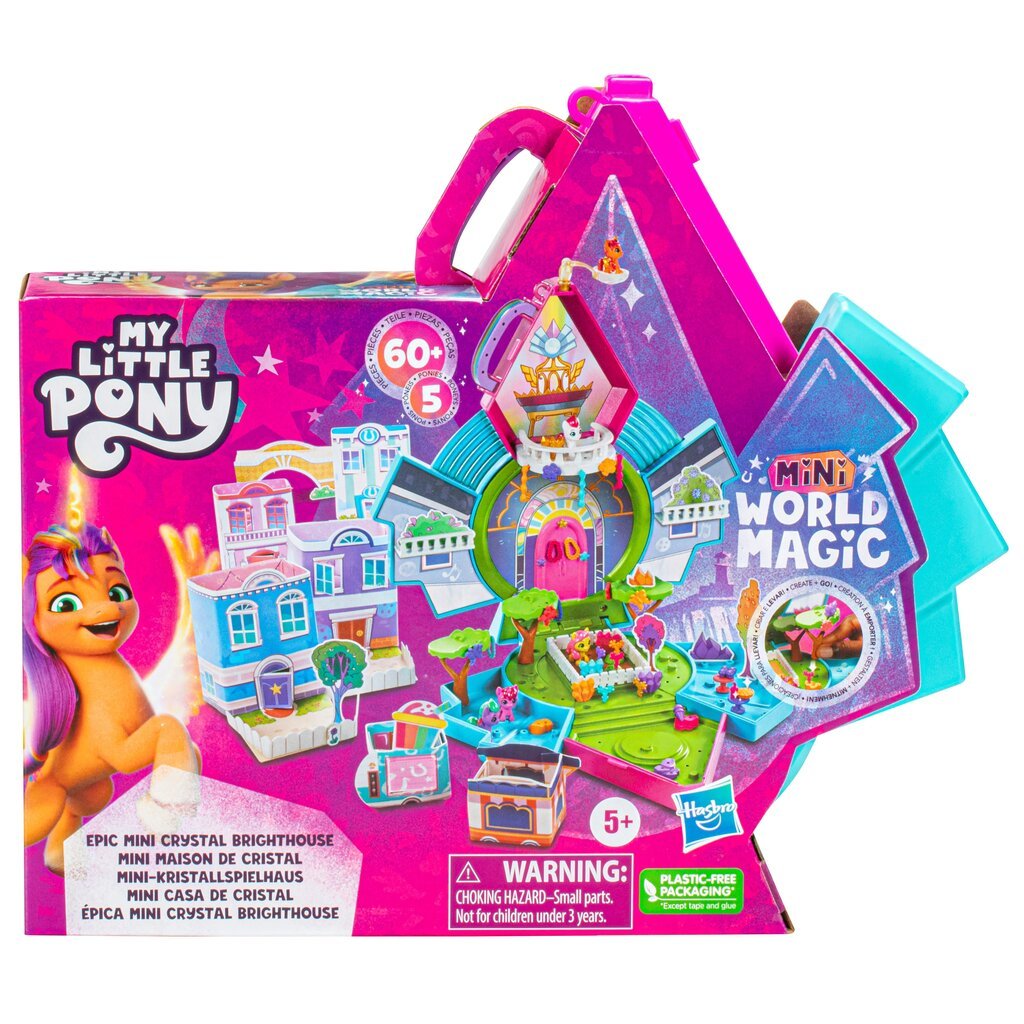 MY LITTLE PONY Mini World Magic Komplekts "Epic Mini Crystal Brighthouse" cena un informācija | Rotaļlietas meitenēm | 220.lv