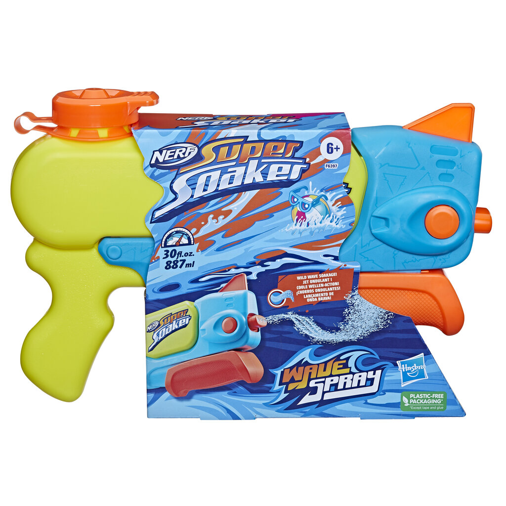 Ūdens šautuve Nerf Super Soaker Wave Spray cena un informācija | Ūdens, smilšu un pludmales rotaļlietas | 220.lv