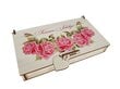 Dāvanu kastīte naudai ar rozēm un uzrakstu “Sveicam Jubilējā!” cena un informācija | Citas oriģinālas dāvanas | 220.lv