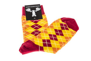 Vīriešu zeķes Super Duper Socks, daudzkrāsainas (41-46) cena un informācija | Vīriešu zeķes | 220.lv