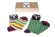 Vīriešu zeķes Super Duper Socks (2 gab), daudzkrāsainas (41-46) cena un informācija | Vīriešu zeķes | 220.lv