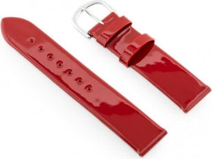 кожаный ремешок для часов bisset bs-117 - 18 мм - лакированный цена и информация | Женские часы | 220.lv