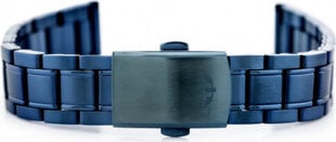 браслет bisset (bb013d) - темно-синий 16 мм цена и информация | Женские часы | 220.lv