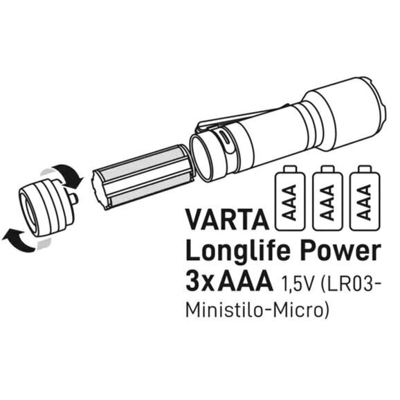 Lukturis VARTA F30 PRO 400lm cena un informācija | Lukturi | 220.lv