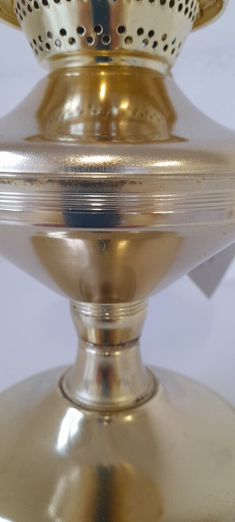 Petrolejas lampa (zelta krāsa) 35 cm GP TRUST цена и информация | Sveces un svečturi | 220.lv