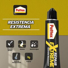 Līme Pattex Repair extreme 20 g cena un informācija | Līmes | 220.lv