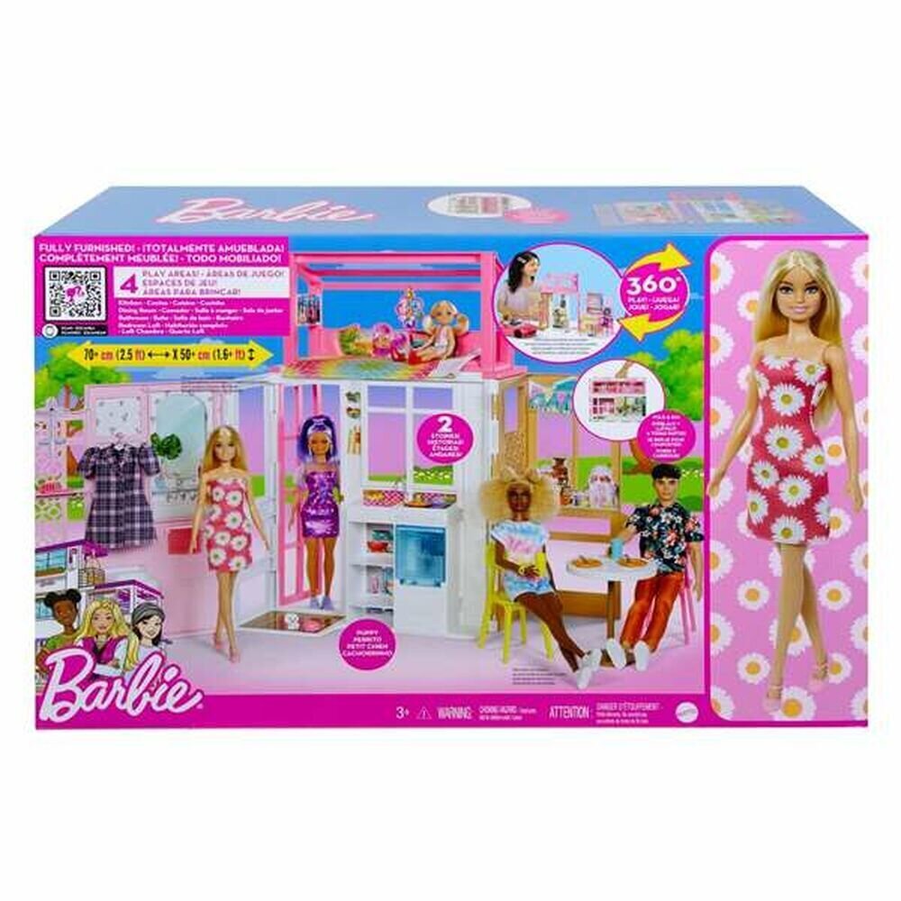 Leļļu māja Barbie cena un informācija | Rotaļlietas meitenēm | 220.lv