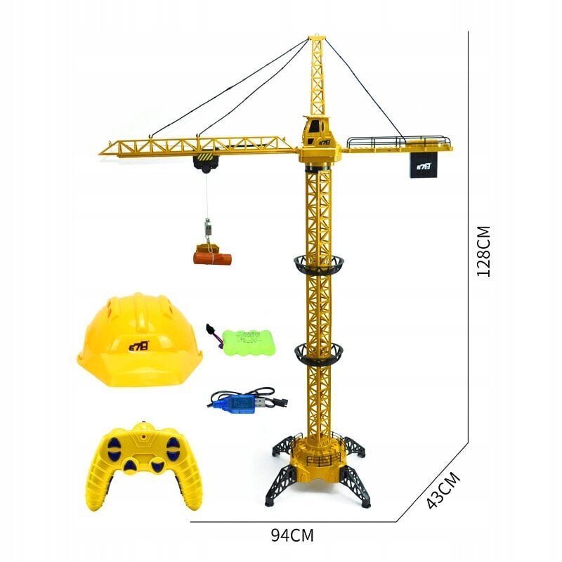 Krāns ar pulti 128CM цена и информация | Rotaļlietas zēniem | 220.lv
