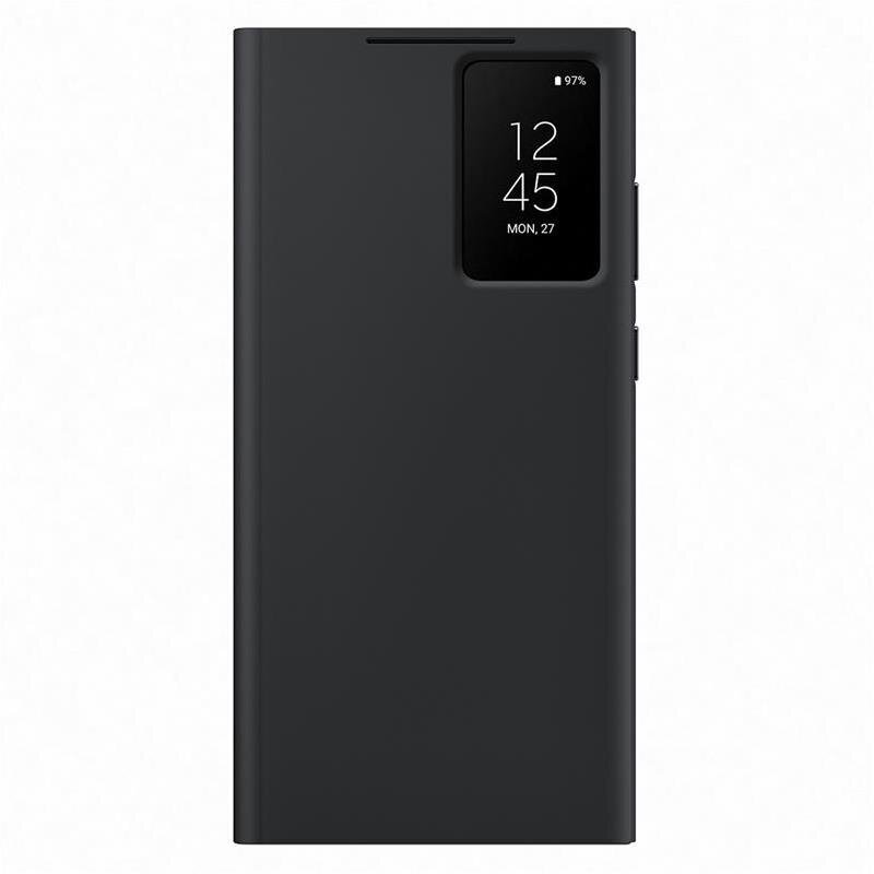 Samsung Galaxy S23 Ultra, Smart View Cover, melns цена и информация | Telefonu vāciņi, maciņi | 220.lv