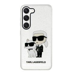 Karl Lagerfeld IML Glitter Karl and Choupette NFT Case for Samsung Galaxy S23+ Transparent цена и информация | Чехлы для телефонов | 220.lv