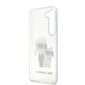 Karl Lagerfeld IML Glitter Karl and Choupette NFT Case for Samsung Galaxy S23+ Transparent cena un informācija | Telefonu vāciņi, maciņi | 220.lv