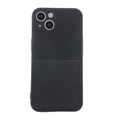 Fusion Card Case прочный силиконовый чехол для Samsung A236 Galaxy A23 5G черный цена и информация | Чехлы для телефонов | 220.lv